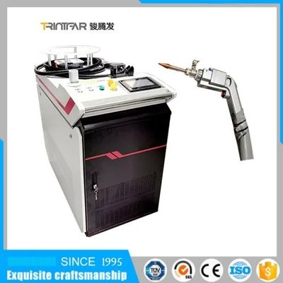 1070NM آلة لحام ألياف الليزر المحمولة باليد لحام الليزر 1000W 1500W