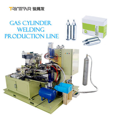 Co2 Mini Cylinder Medical Gas Cartridge Automatic Welding Machine For Carboxytherapy Beauty. آلة لحام أوتوماتيكية لخرطوشة الغاز الطبية