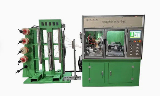 120KVA آلة لحام الأسلاك التلقائي قطع النحاس لحام خط معدني