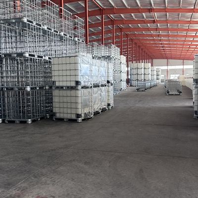 خط إنتاج إطار قفص IBC يدوي / تلقائي