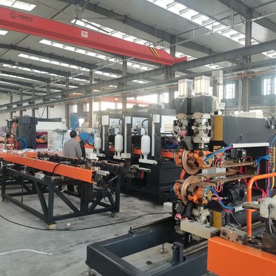 خط إنتاج اللحام الأوتوماتيكي لمبرد الزيت في محولات توزيع الطاقة ذات الجدران المضلعة المبردة