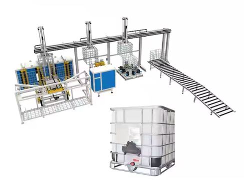 خط إنتاج IBC عالي السرعة الآلي بالكامل للبراميل