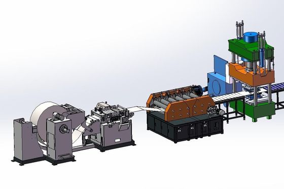 خط إنتاج التبريد المتحول التلقائي التلقائي بالكامل