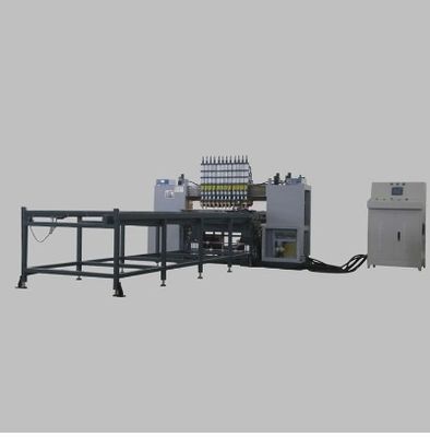 Fully automatically controlled gantry welding machine for metal grid structures, steel wire mesh welding machine, gantry steel wire mesh welding equipment, with factory direct sales.