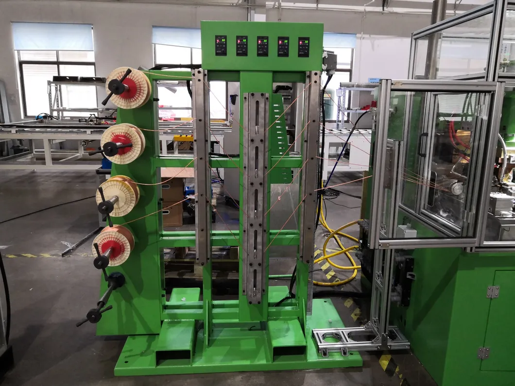 120KVA آلة لحام الأسلاك التلقائي قطع النحاس لحام خط معدني 2