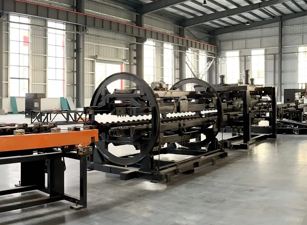 خط إنتاج اللحام الأوتوماتيكي لمبرد الزيت في محولات توزيع الطاقة ذات الجدران المضلعة المبردة 2
